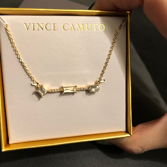 NWT Vince Camuto multi stone necklace gold - Picture 11 of 12